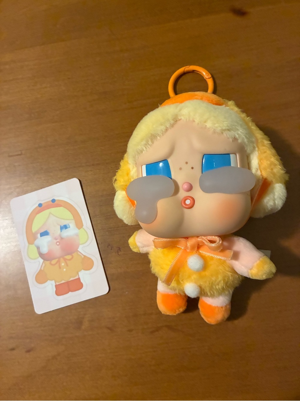 Popmart CRYBABY Crying Again Duck You Bag Charm NWT